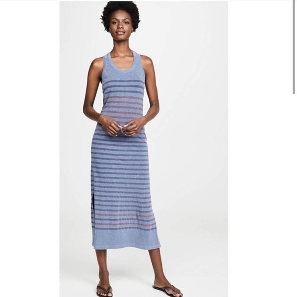 Sundry Racerback Stripe Dress, XS